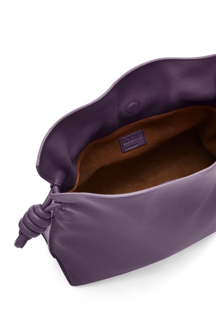 Medium Flamenco clutch in nappa calfskin