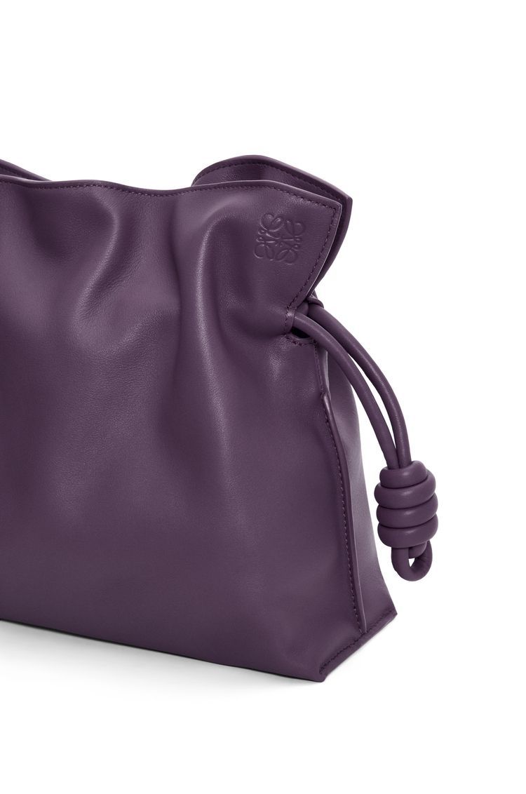 Medium Flamenco clutch in nappa calfskin