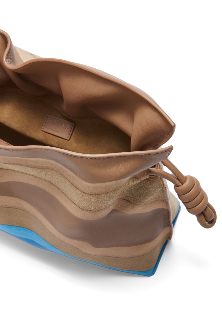Medium Flamenco clutch in nappa calfskin