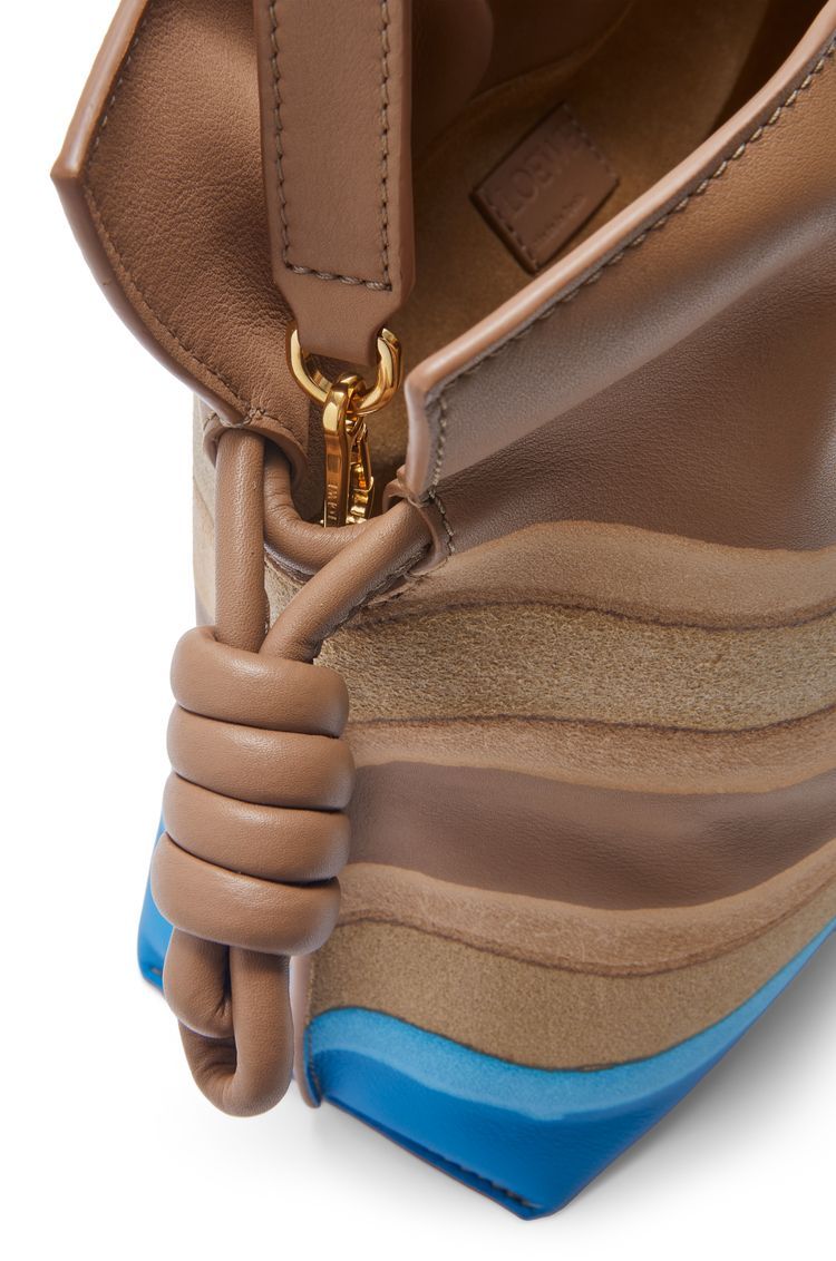 Medium Flamenco clutch in nappa calfskin