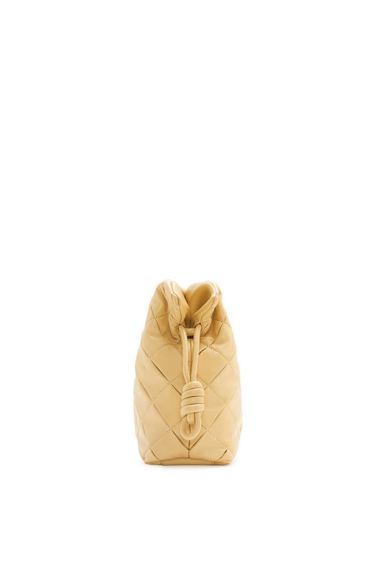 Medium Flamenco clutch in pleated nappa lambskin