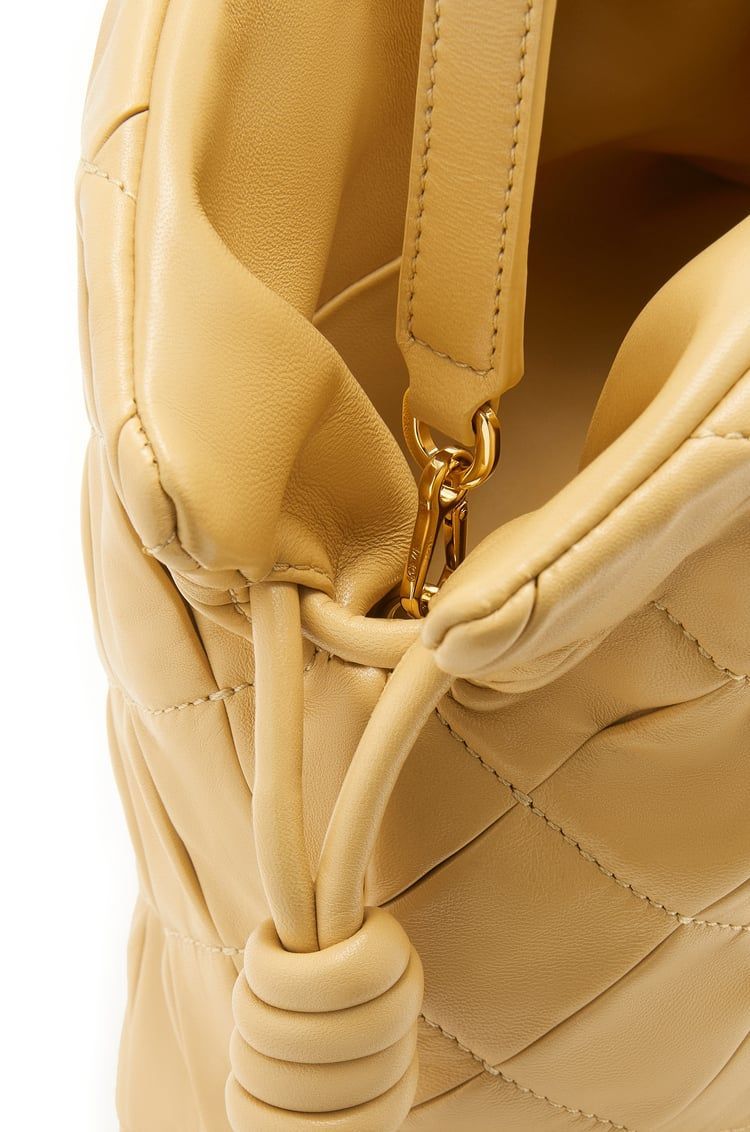 Medium Flamenco clutch in pleated nappa lambskin