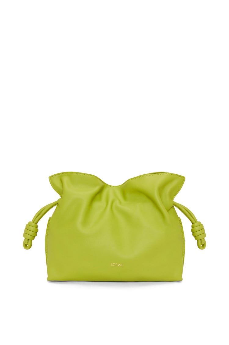 Medium Flamenco clutch in nappa calfskin