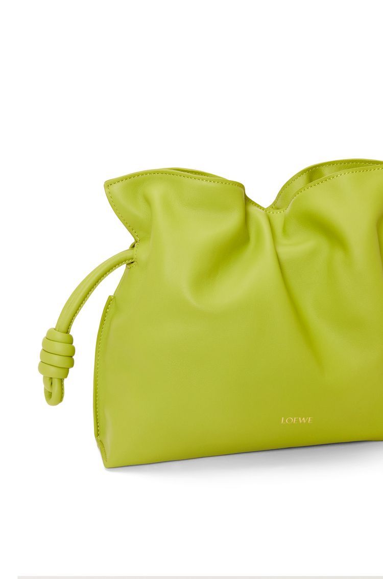 Medium Flamenco clutch in nappa calfskin