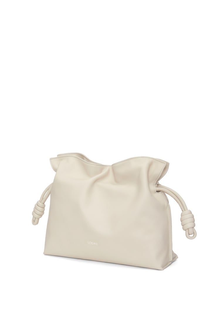Medium Flamenco clutch in nappa calfskin