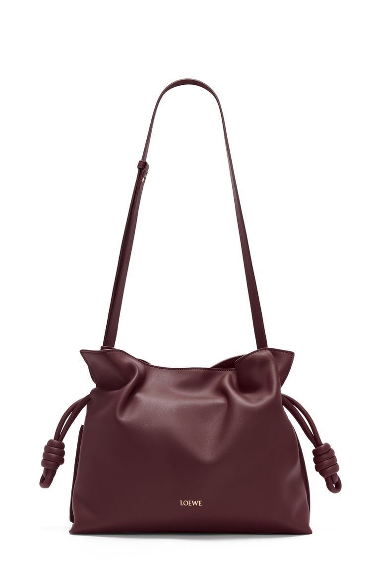 Medium Flamenco clutch in nappa calfskin