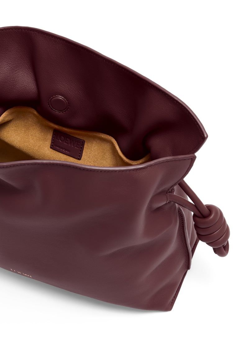 Medium Flamenco clutch in nappa calfskin