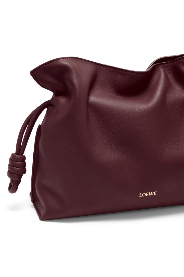 Medium Flamenco clutch in nappa calfskin