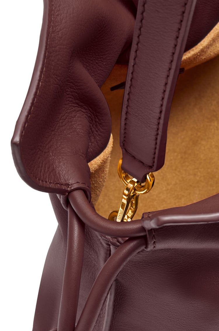 Medium Flamenco clutch in nappa calfskin
