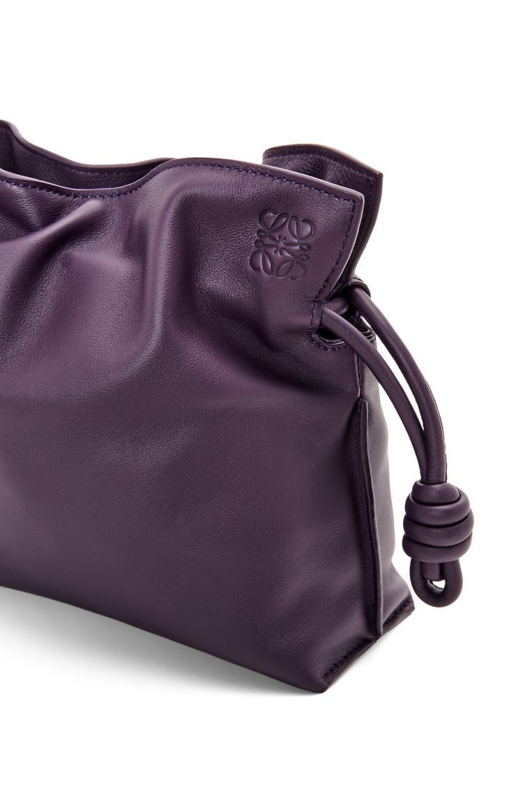 Mini Flamenco clutch in nappa calfskin