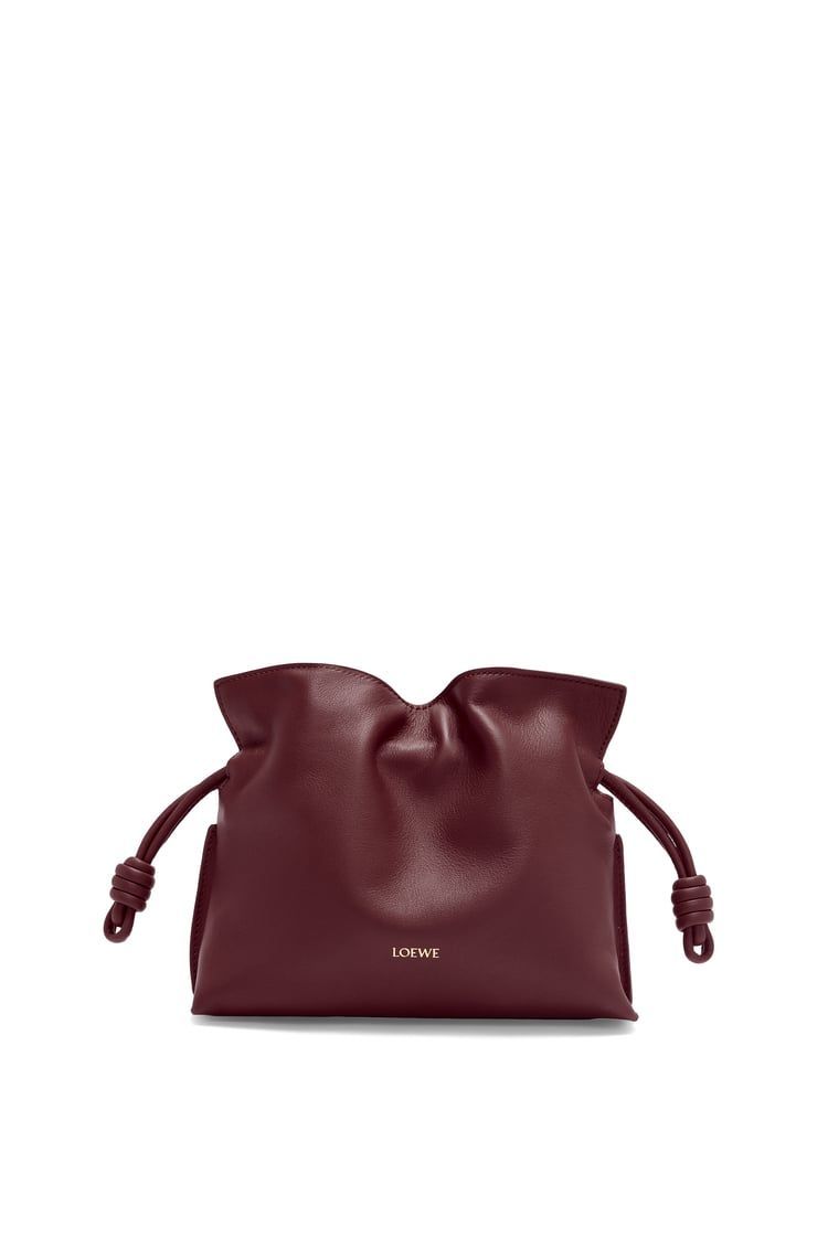 Mini Flamenco clutch in nappa calfskin