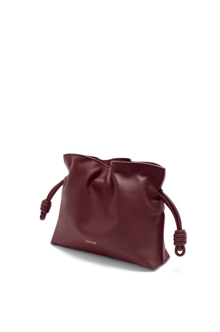 Mini Flamenco clutch in nappa calfskin