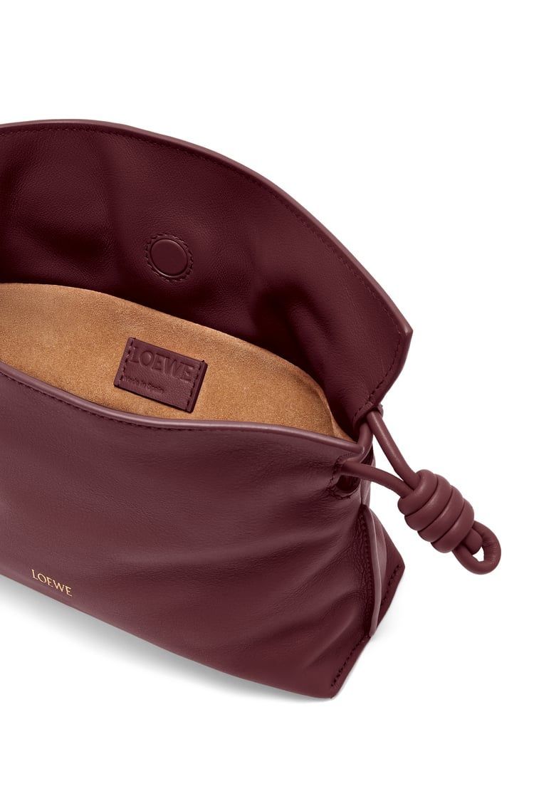 Mini Flamenco clutch in nappa calfskin
