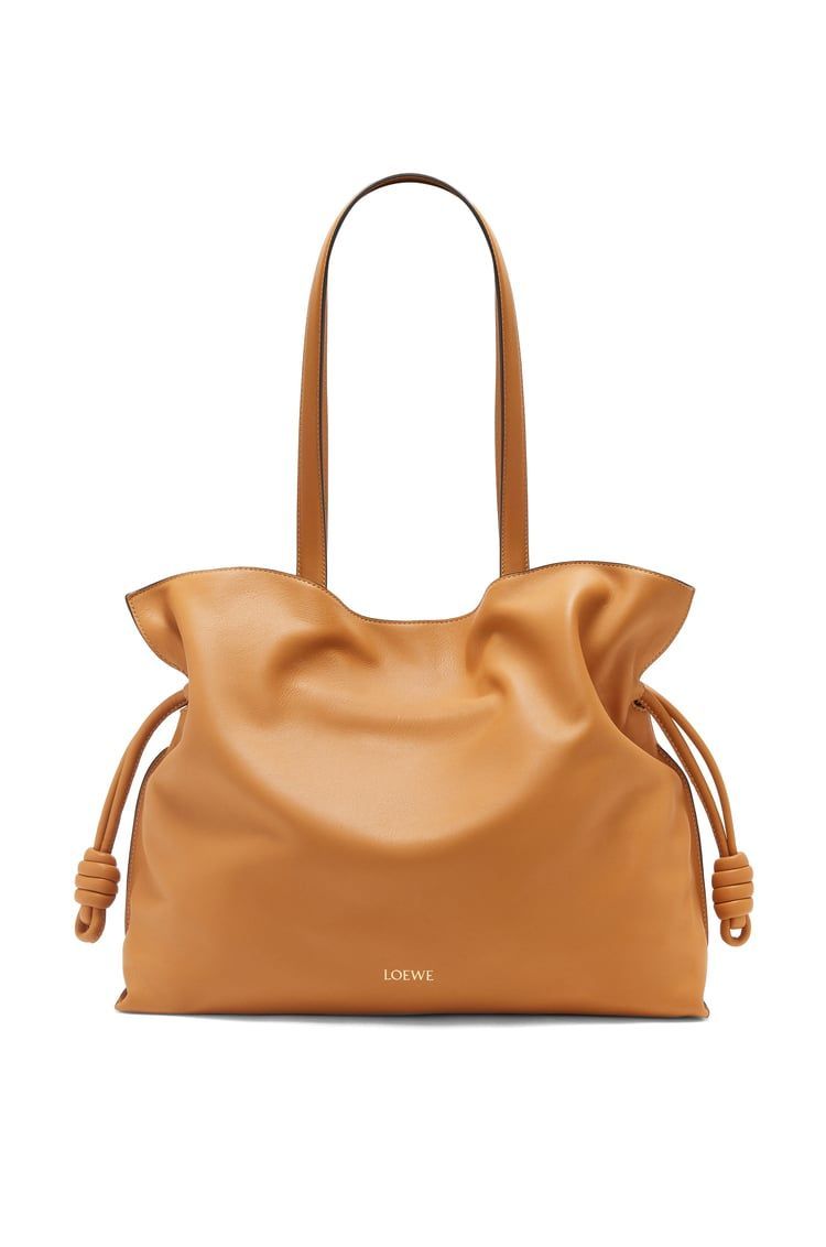 Large Flamenco clutch in nappa calfskin