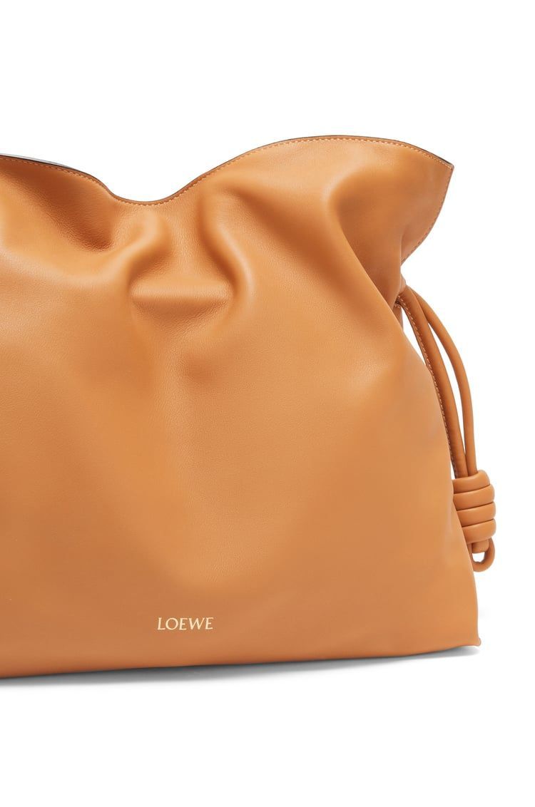 Large Flamenco clutch in nappa calfskin
