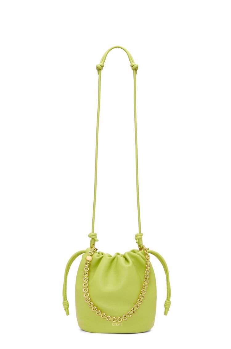 Flamenco purse bucket in mellow nappa lambskin
