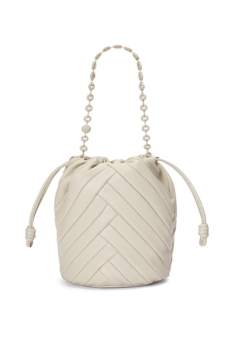 Flamenco Purse Bucket bag in mellow nappa lambskin