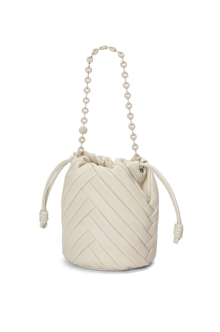 Flamenco Purse Bucket bag in mellow nappa lambskin