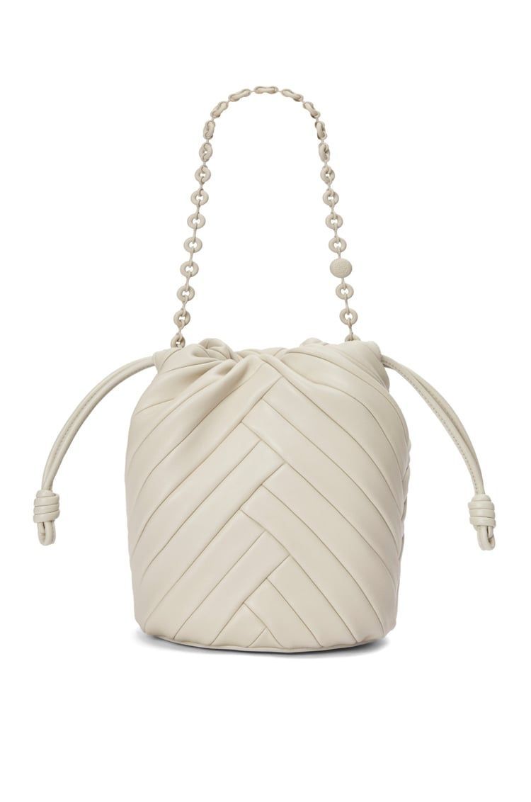 Flamenco Purse Bucket bag in mellow nappa lambskin