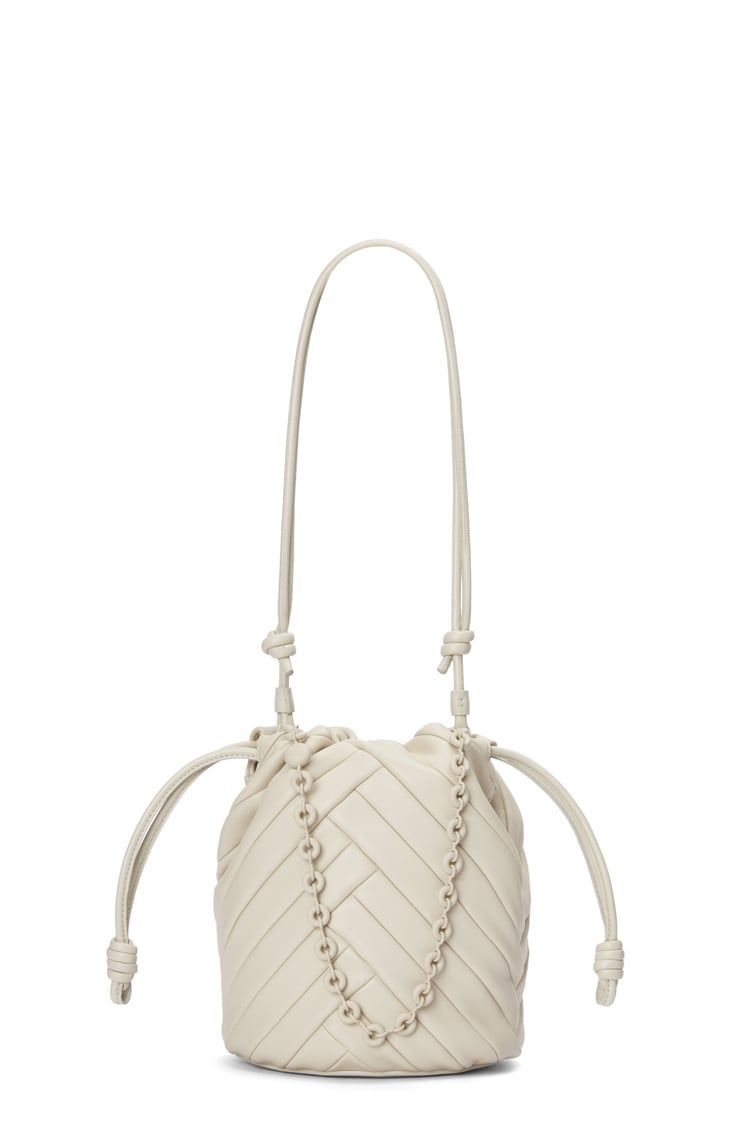 Flamenco Purse Bucket bag in mellow nappa lambskin