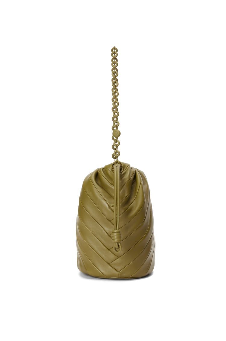 Flamenco Purse Bucket bag in mellow nappa lambskin