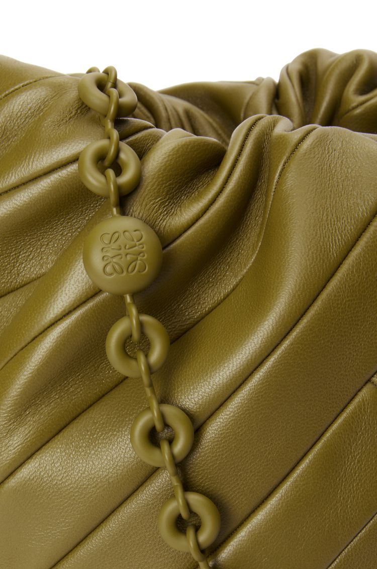Flamenco Purse Bucket bag in mellow nappa lambskin