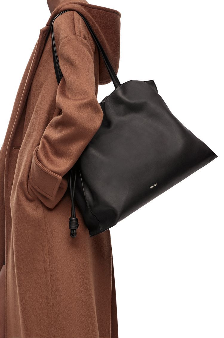 XL Flamenco clutch in nappa calfskin