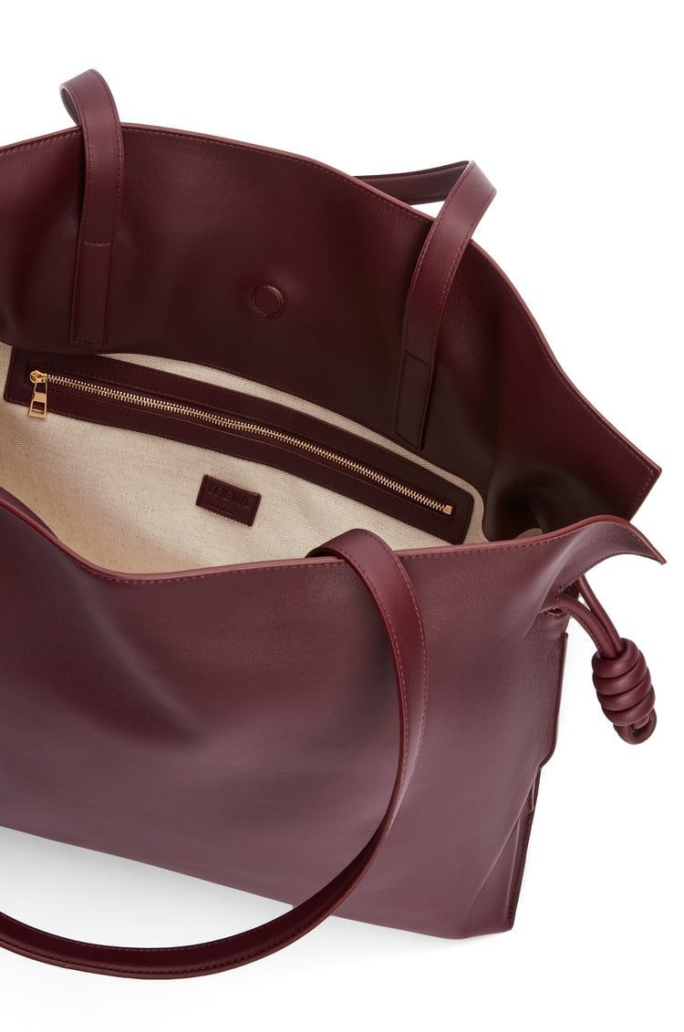 XL Flamenco clutch in nappa calfskin