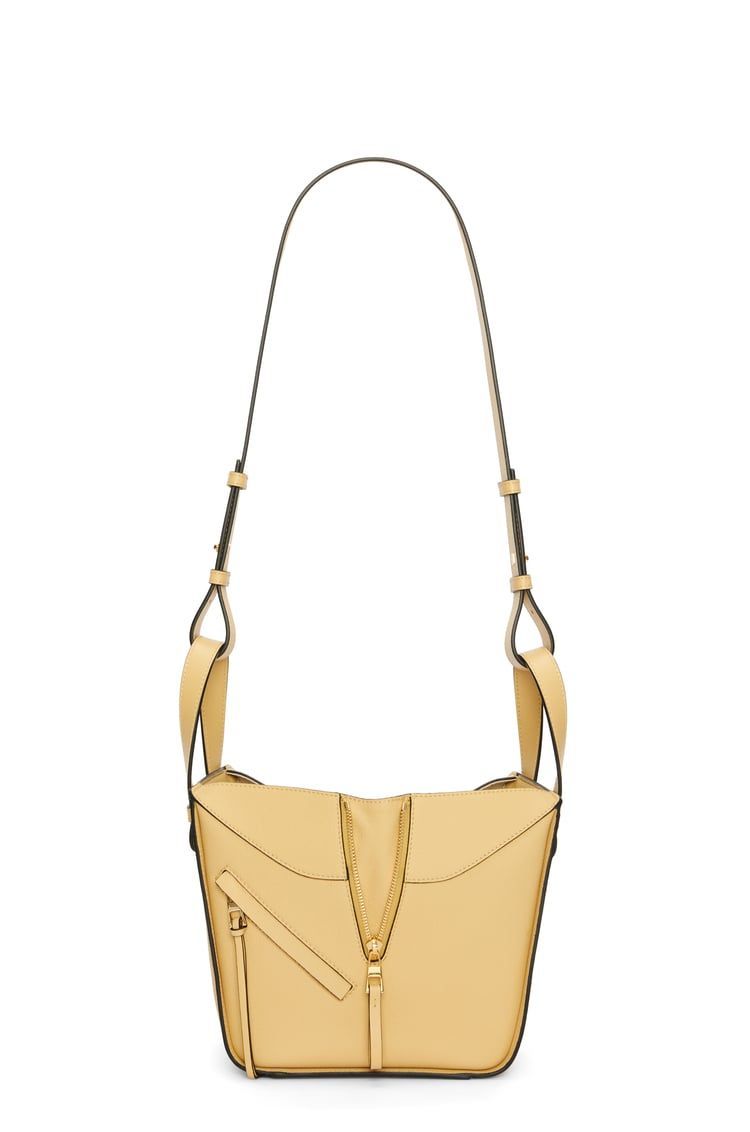 Compact Hammock bag in soft grained calfskin