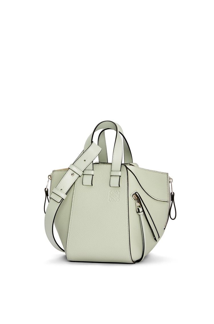 Compact Hammock bag in soft grained calfskin