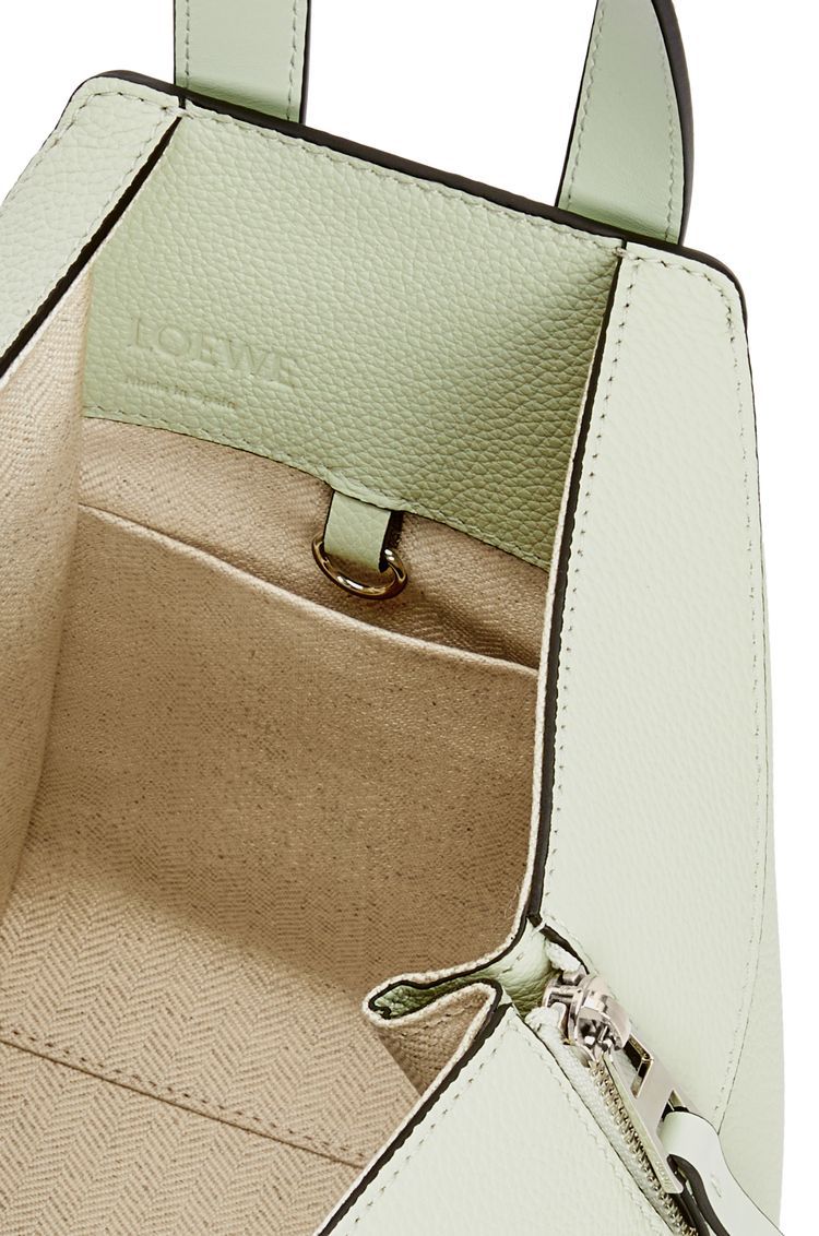 Compact Hammock bag in soft grained calfskin