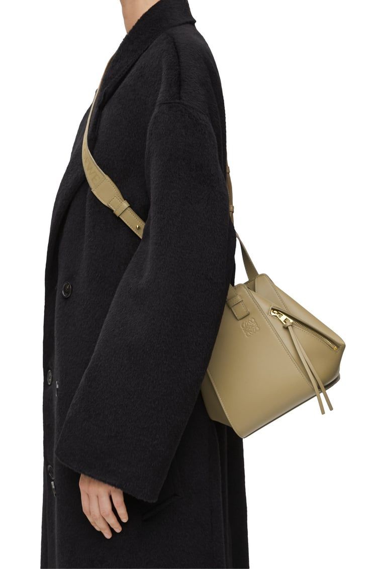 Compact Hammock bag in satin calfskin