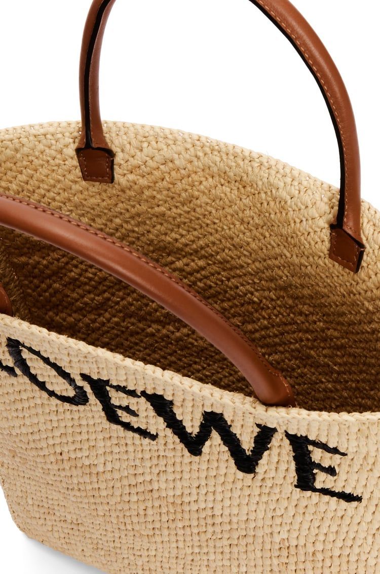 Standard A4 Tote bag in raffia