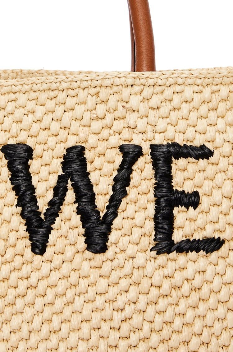 Standard A4 Tote bag in raffia