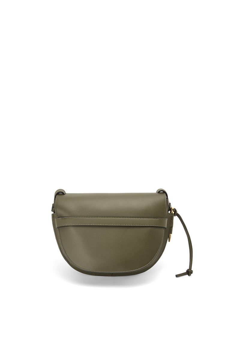 Small Gate bag in soft calfskin and jacquard
