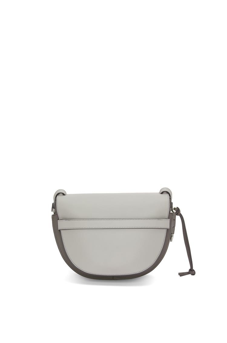 Small Gate Dual bag in soft calfskin and jacquard