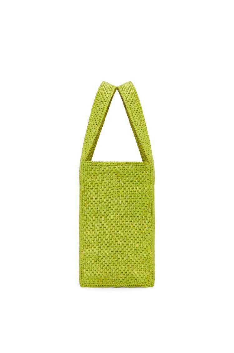 Medium LOEWE Font Tote in raffia
