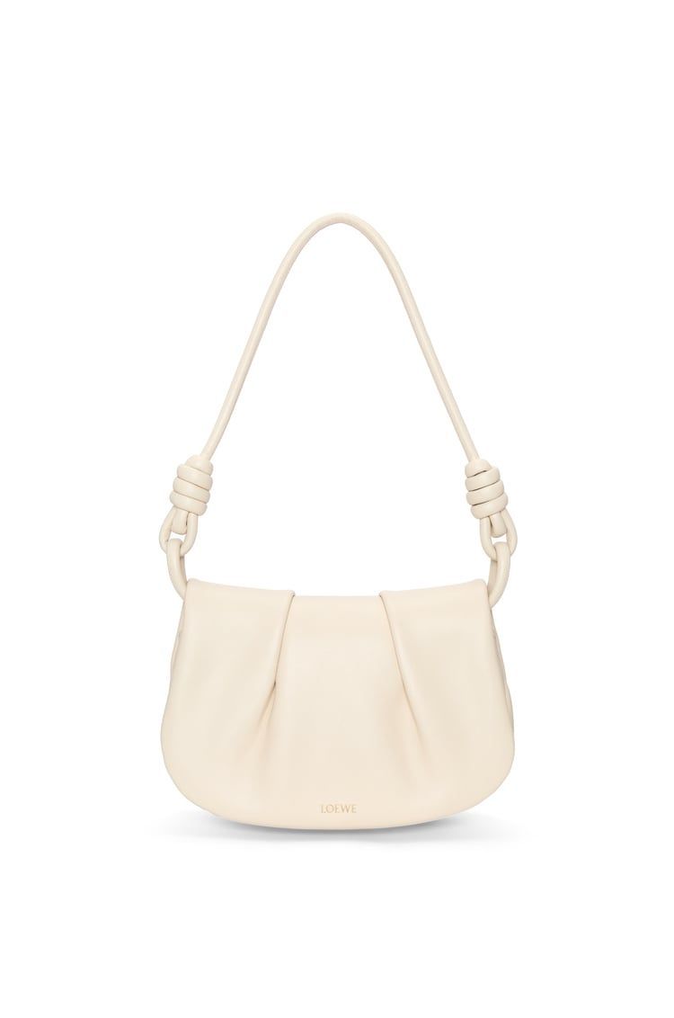 Paseo satchel in shiny nappa calfskin