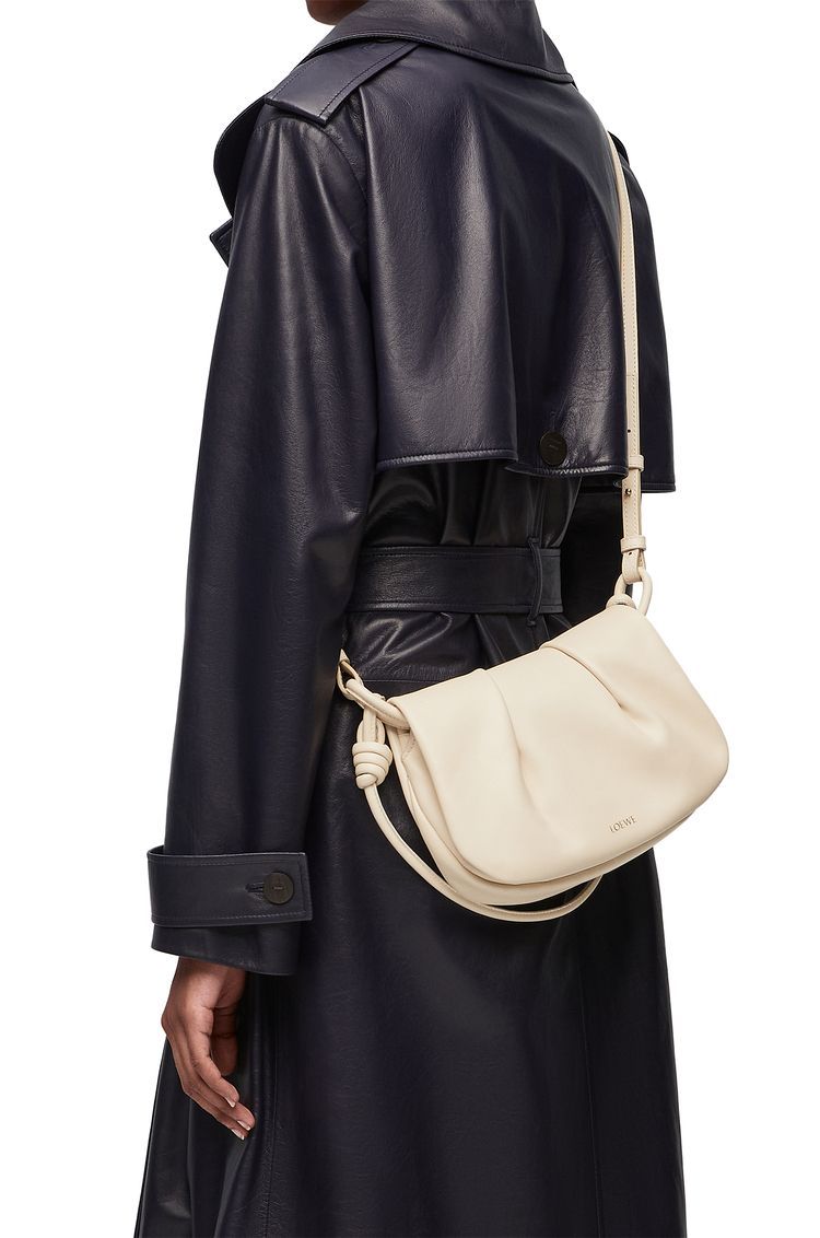 Paseo satchel in shiny nappa calfskin