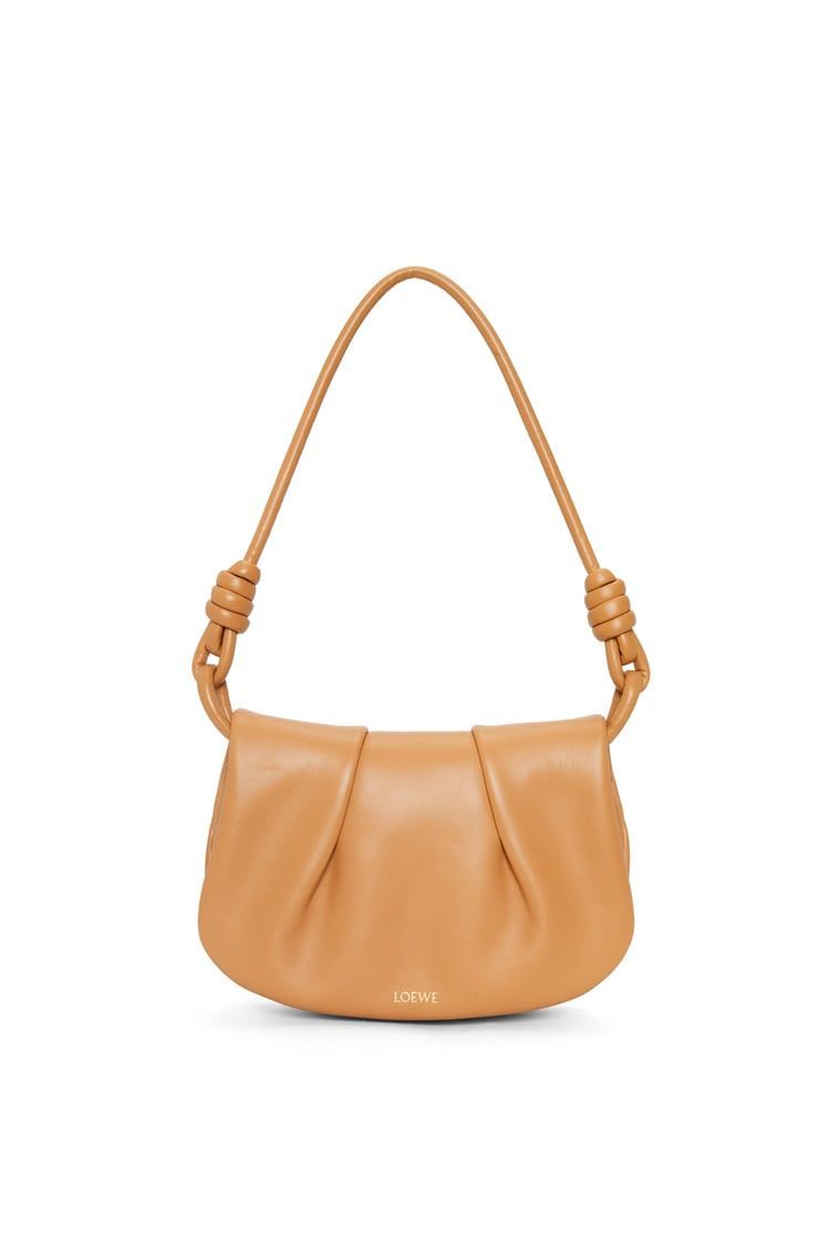 Paseo satchel in shiny nappa calfskin