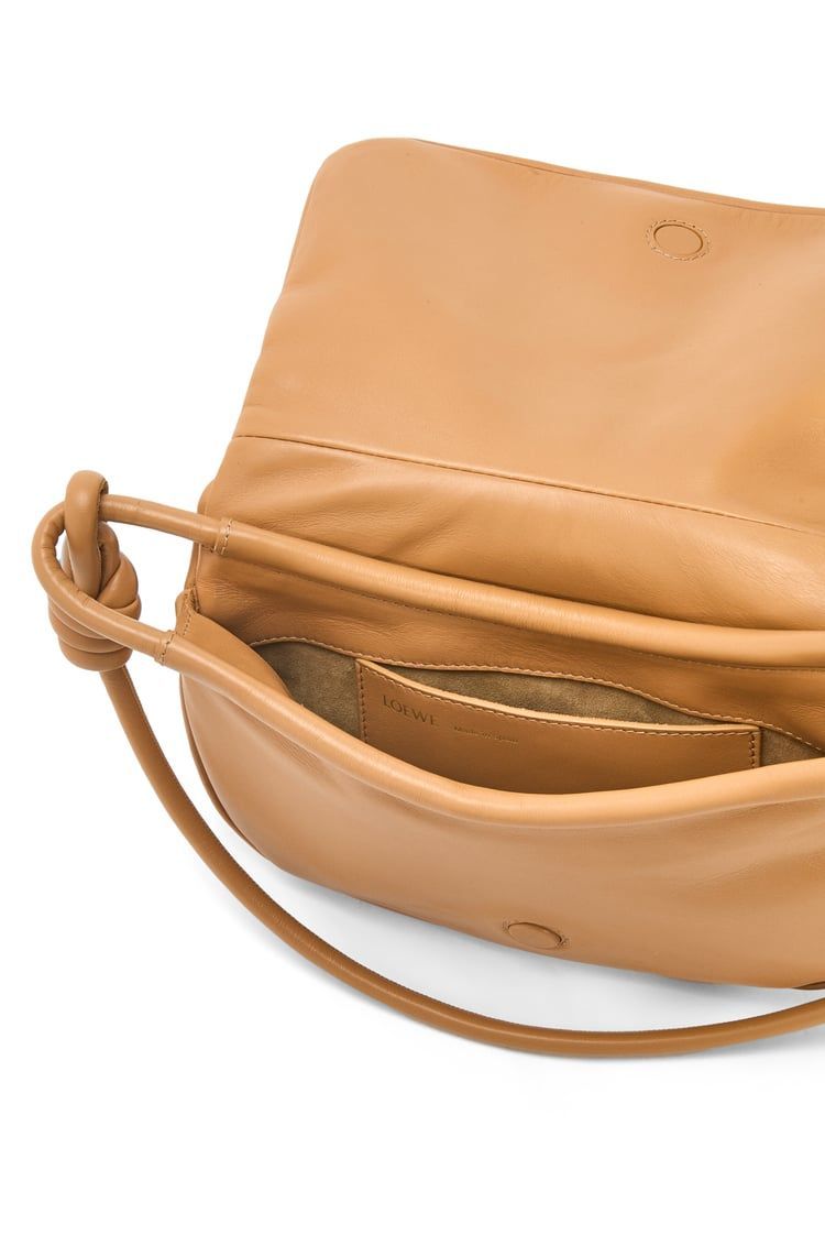 Paseo satchel in shiny nappa calfskin