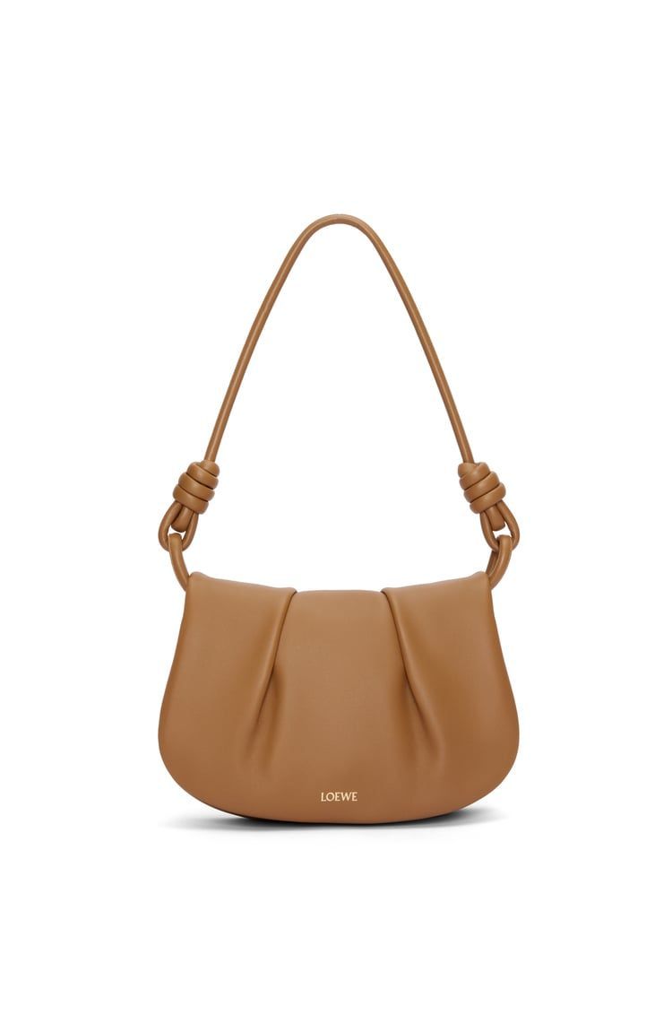 Paseo satchel in shiny nappa calfskin