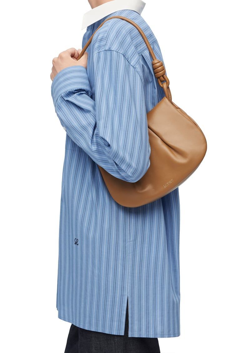 Paseo satchel in shiny nappa calfskin