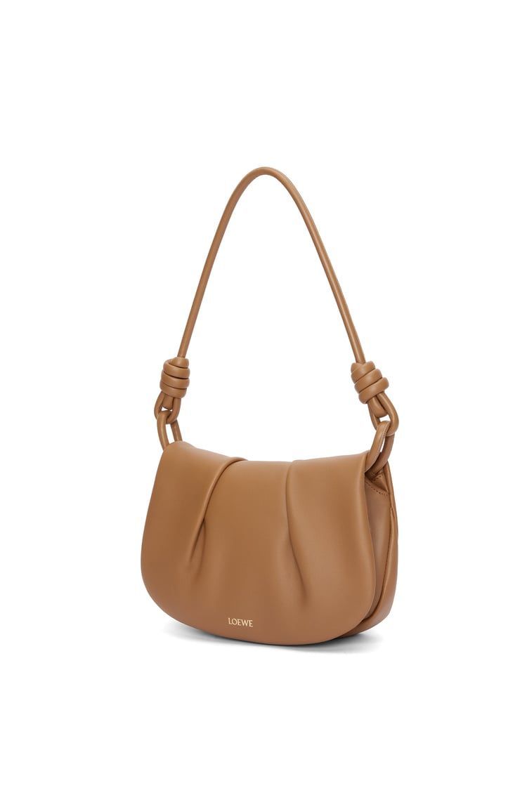 Paseo satchel in shiny nappa calfskin