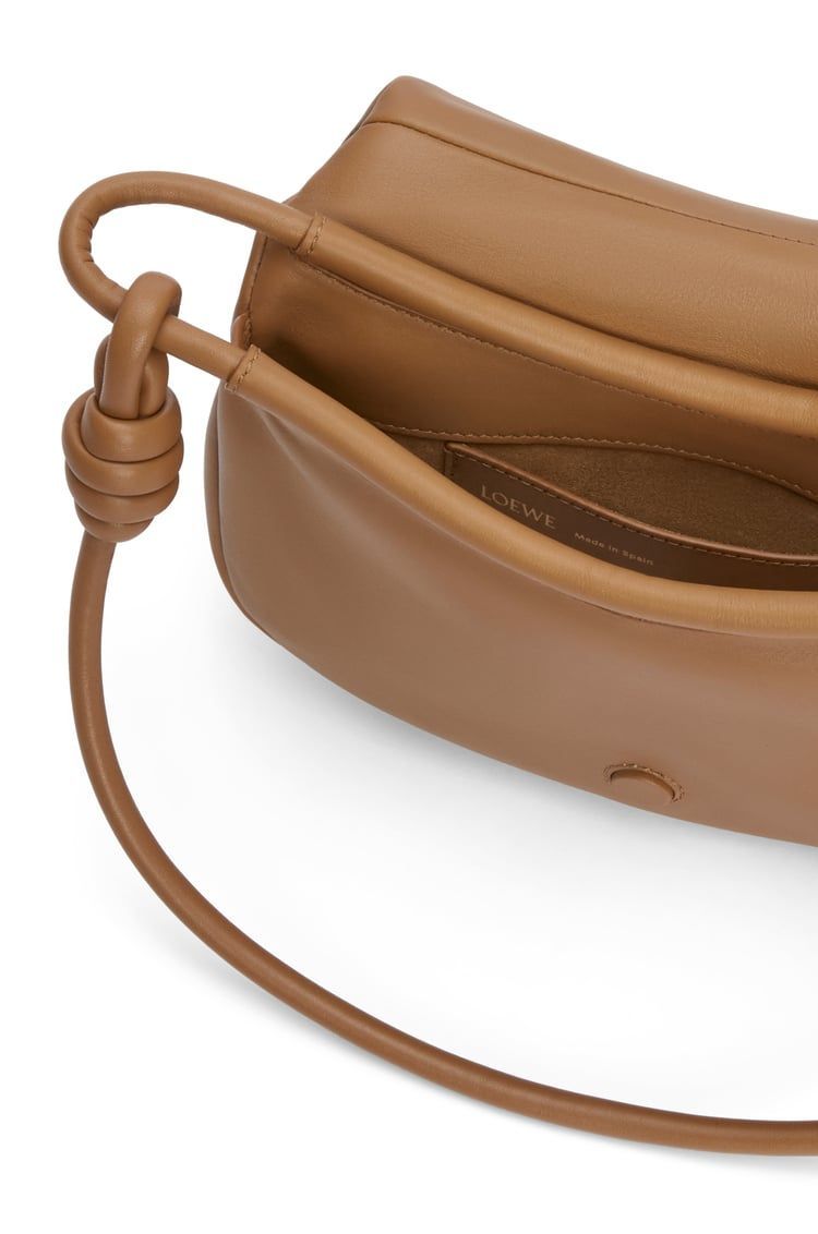 Paseo satchel in shiny nappa calfskin