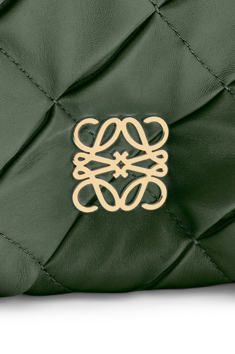 Puffer Goya in pleated shiny nappa lambskin