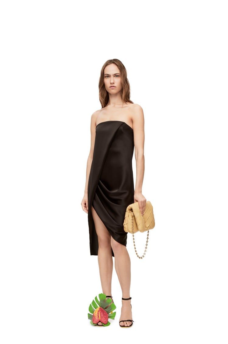 Puffer Goya in pleated shiny nappa lambskin