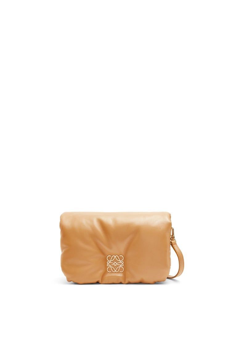 Mini Puffer Goya bag in shiny nappa lambskin