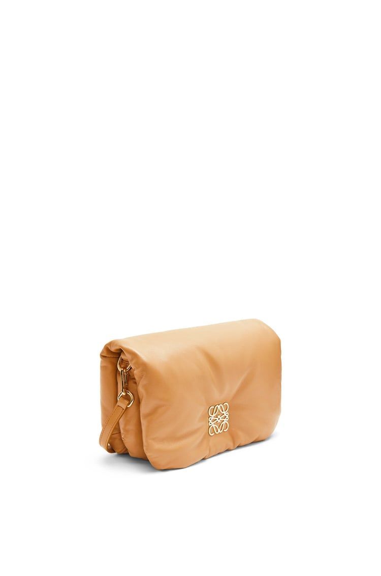 Mini Puffer Goya bag in shiny nappa lambskin