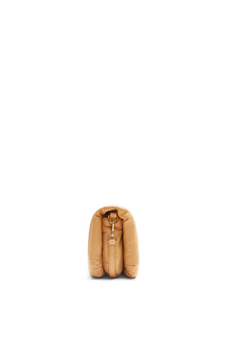 Mini Puffer Goya bag in shiny nappa lambskin